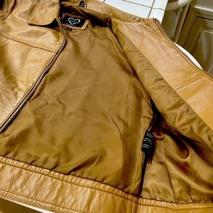 Women’s leather jackets and boots.